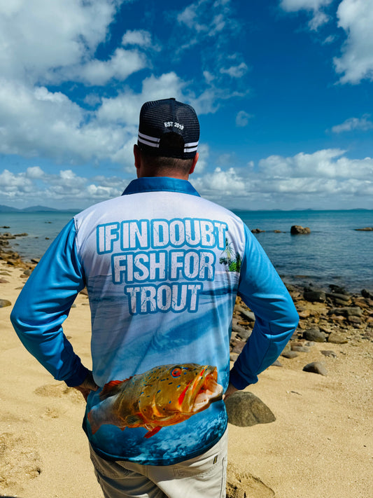 Trout Hunter Long Sleeve Fishing Shirt