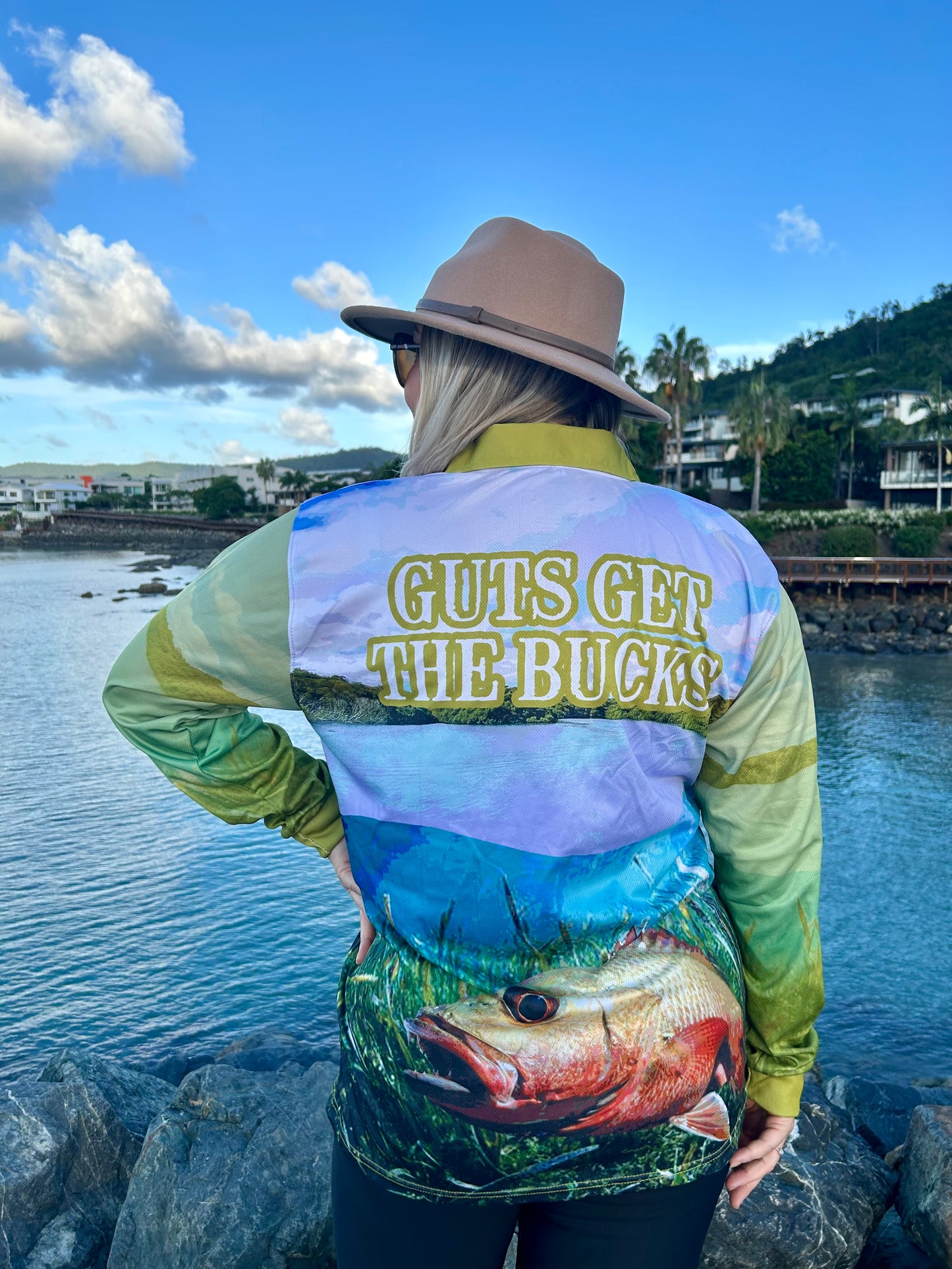Guts Bucks Long Sleeve Fishing Shirt