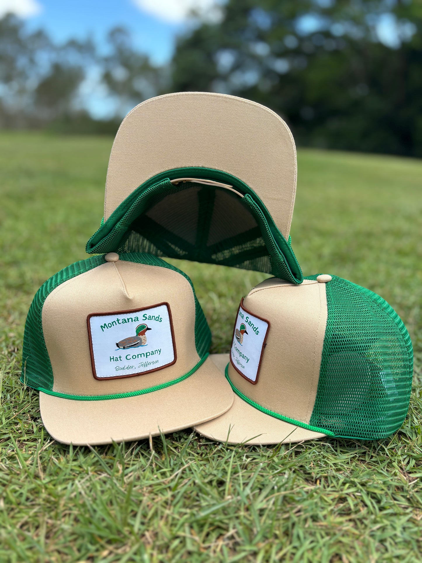 Embroidered custom trucker cap – Brand’Em Outfitters design for Aussie businesses
