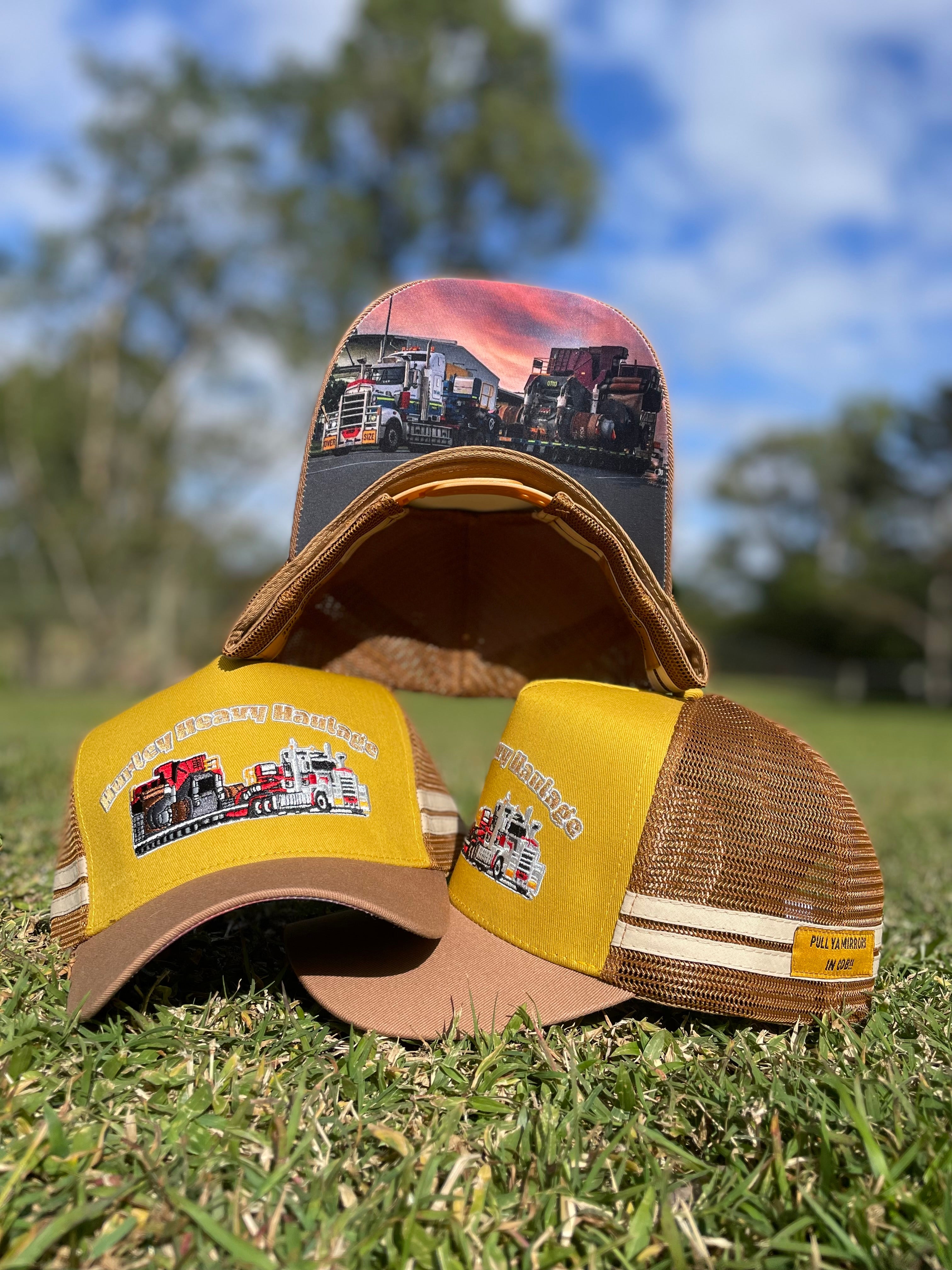 Hurley Heavy Haulage Trucker Cap (Mustard) – Brand Em