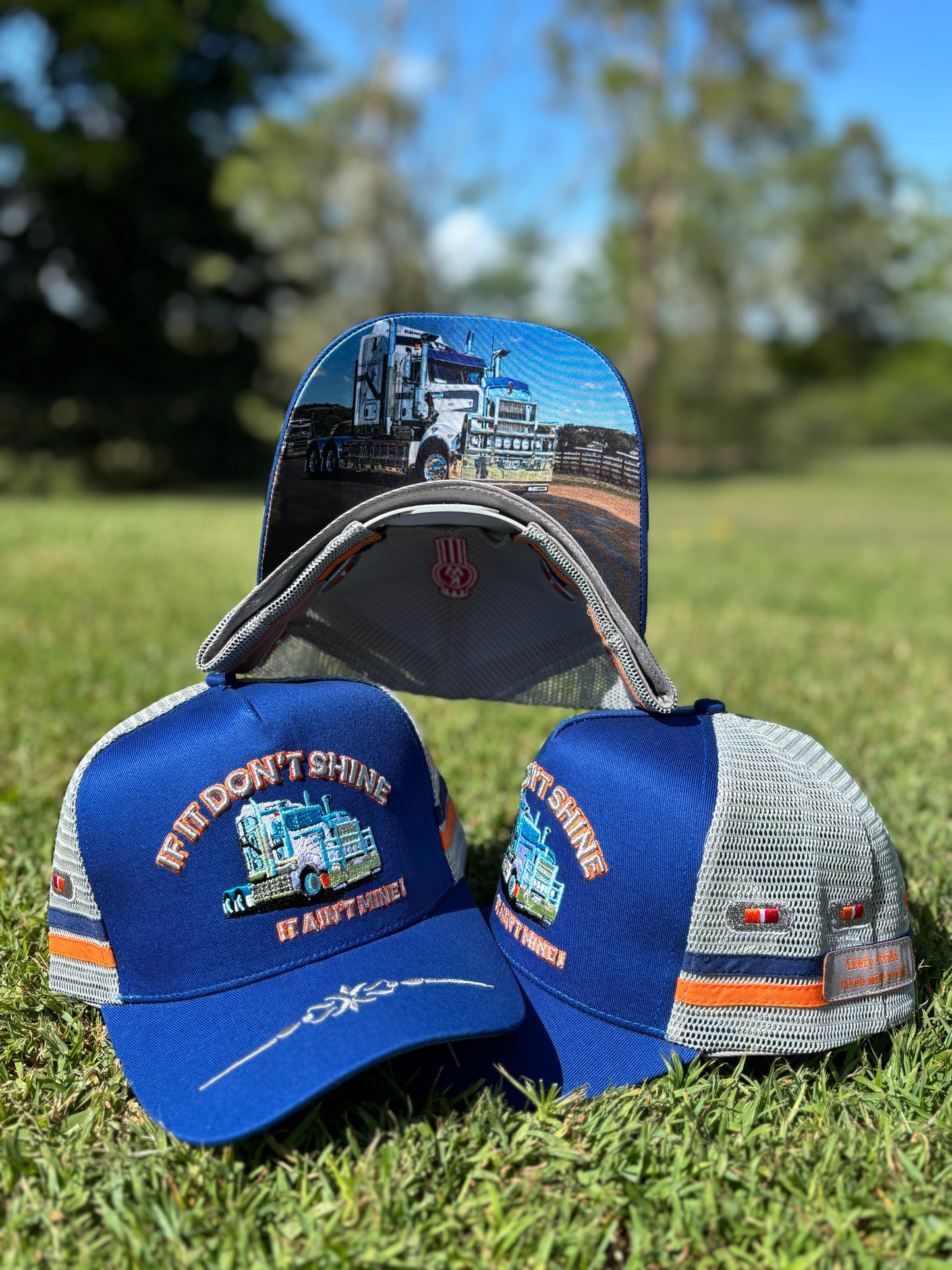 If It Don't Shine Trucker Cap (Blue)