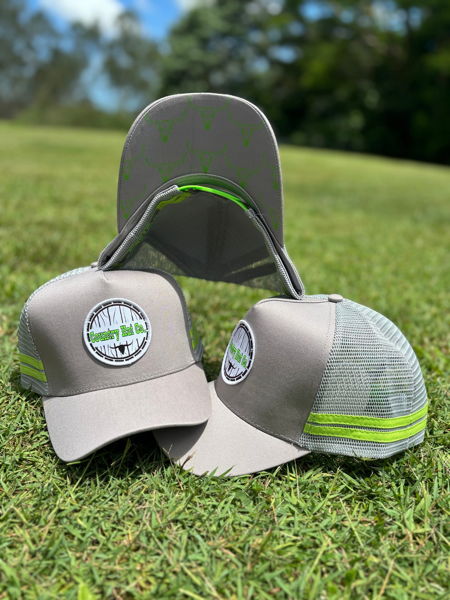 Embroidered custom trucker cap – Brand’Em Outfitters design for Aussie businesses