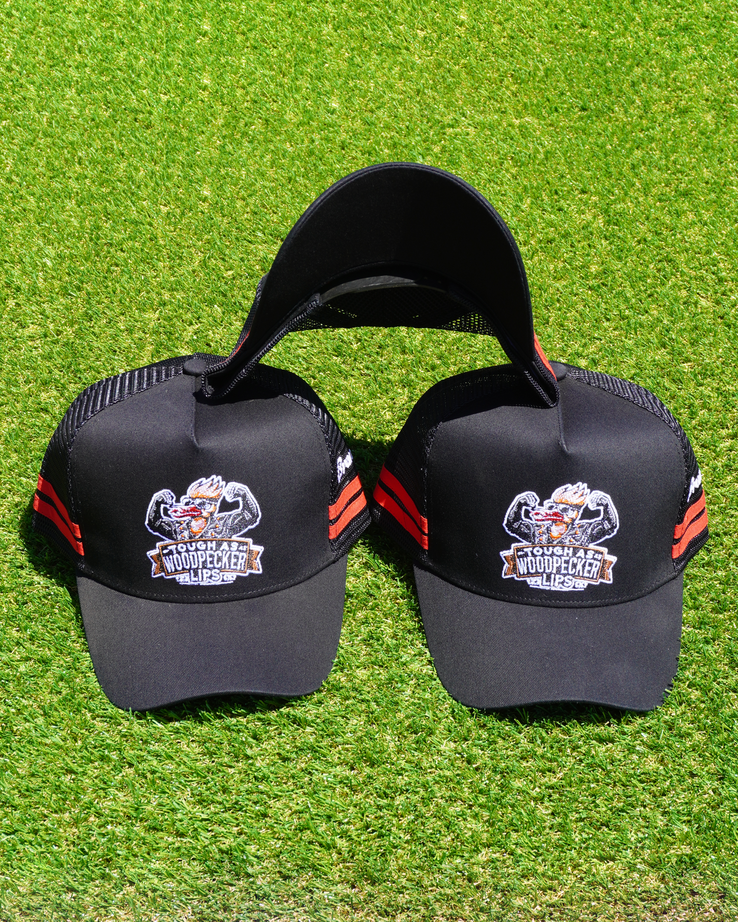 Embroidered custom trucker cap – Brand’Em Outfitters design for Aussie businesses