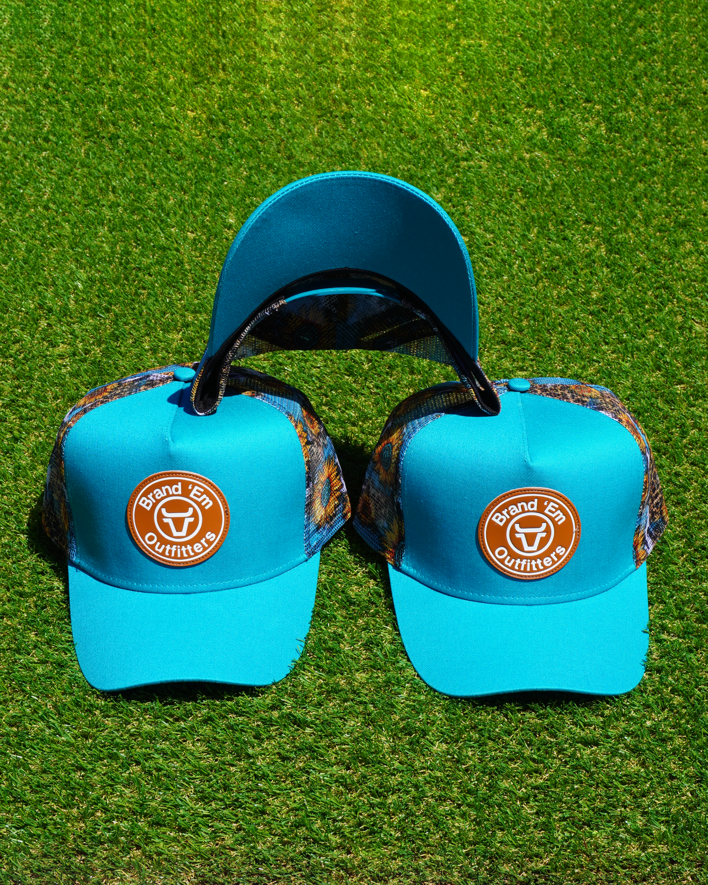 Embroidered custom trucker cap – Brand’Em Outfitters design for Aussie businesses