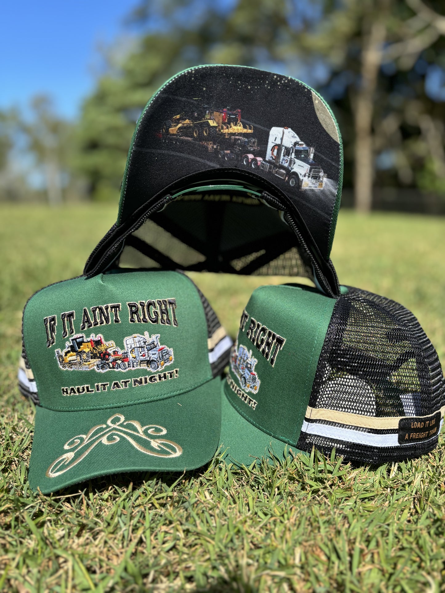 If It Aint Right Trucker Hat (Green)