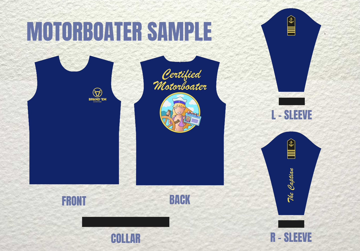 Certified Motorboater Long Sleeve Fishing Shirt