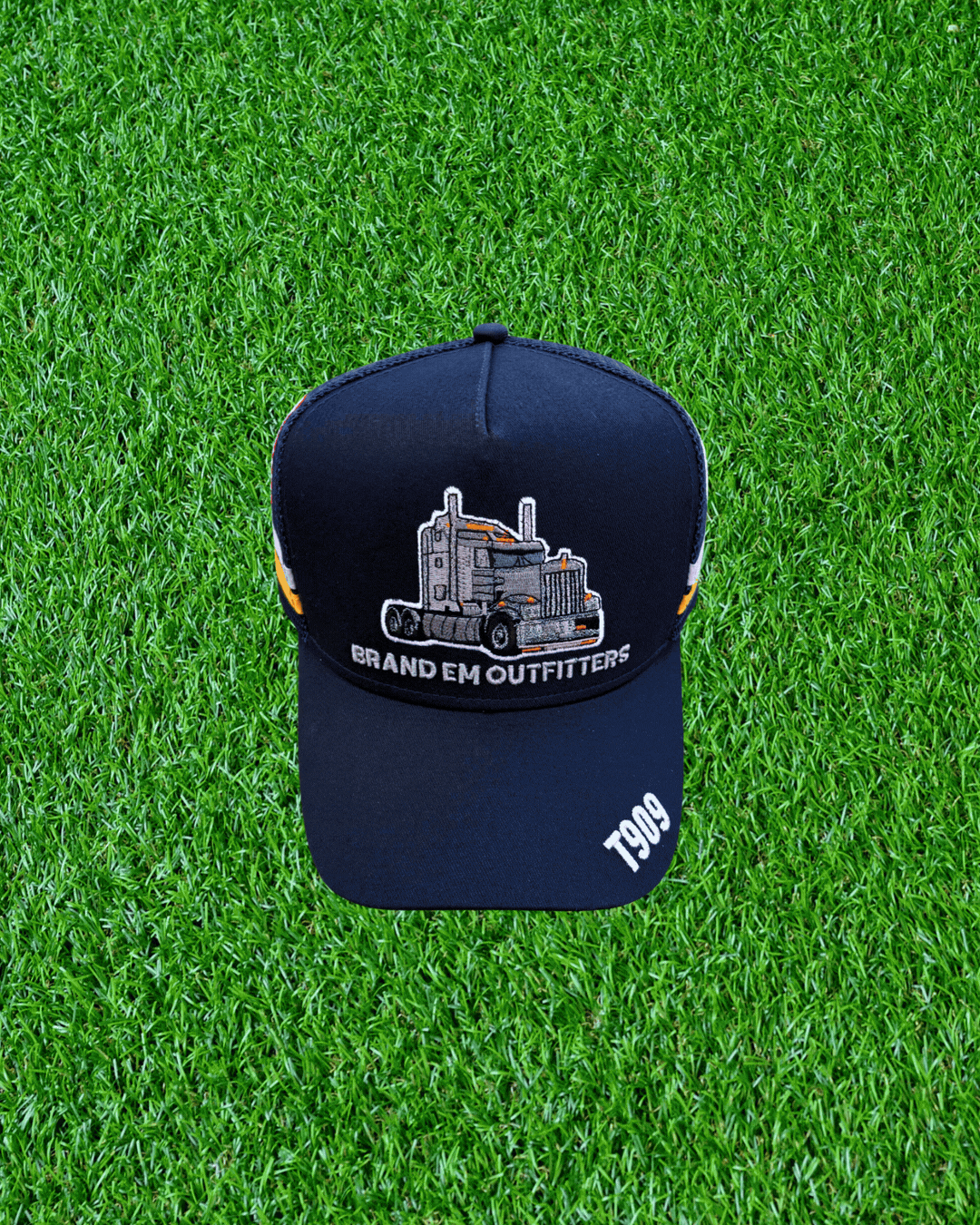 Brand Em Trucking Brad Trucker Cap (Prime Mover)