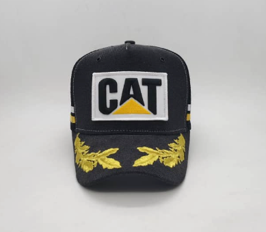 Old School CAT Demin Trucker Cap