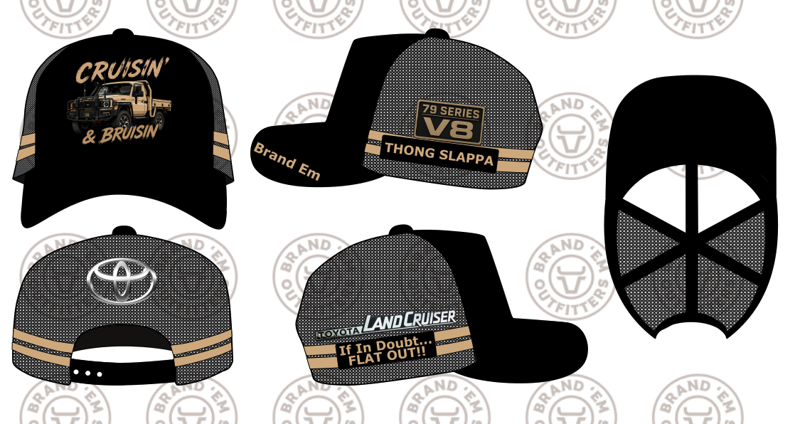 Landcruiser Trucker Cap - Size 61 XL