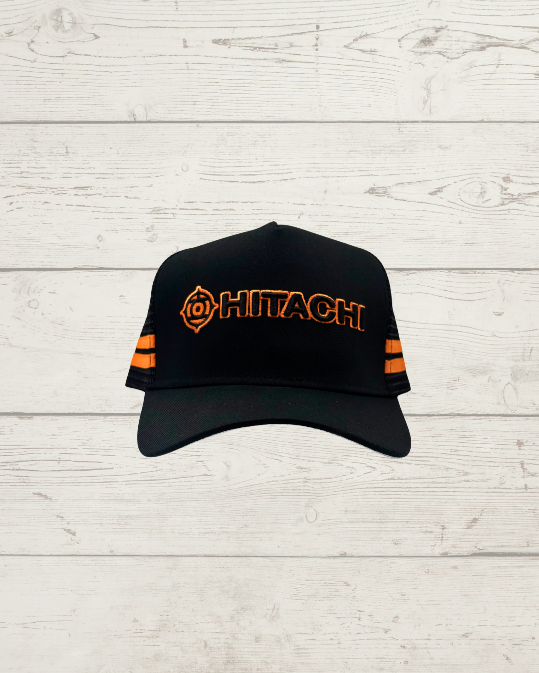 Old School Hitachi Trucker Cap