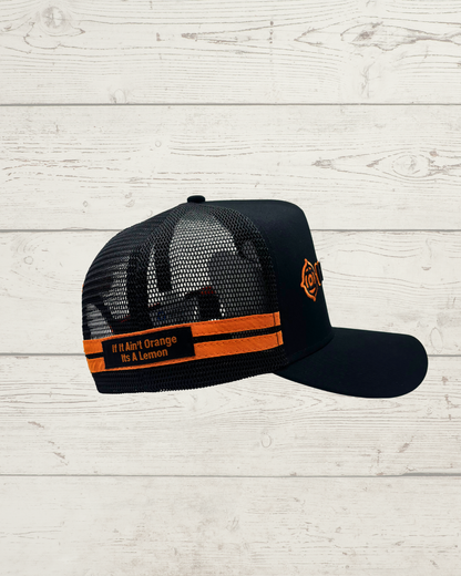 Old School Hitachi Trucker Cap