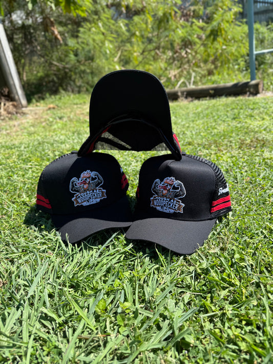 Tough as Woodpecker Lips Trucker Hat