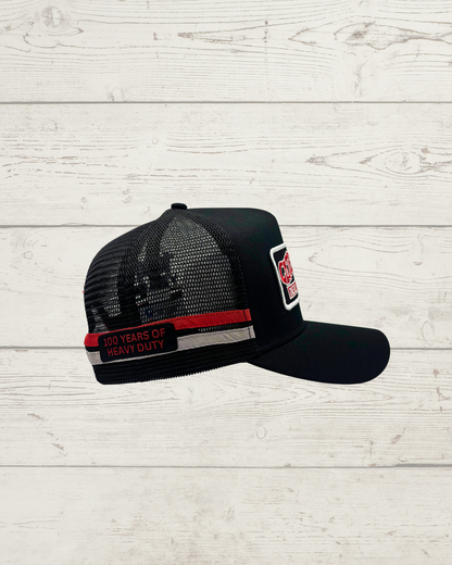 100 Year Caterpillar Trucker Cap