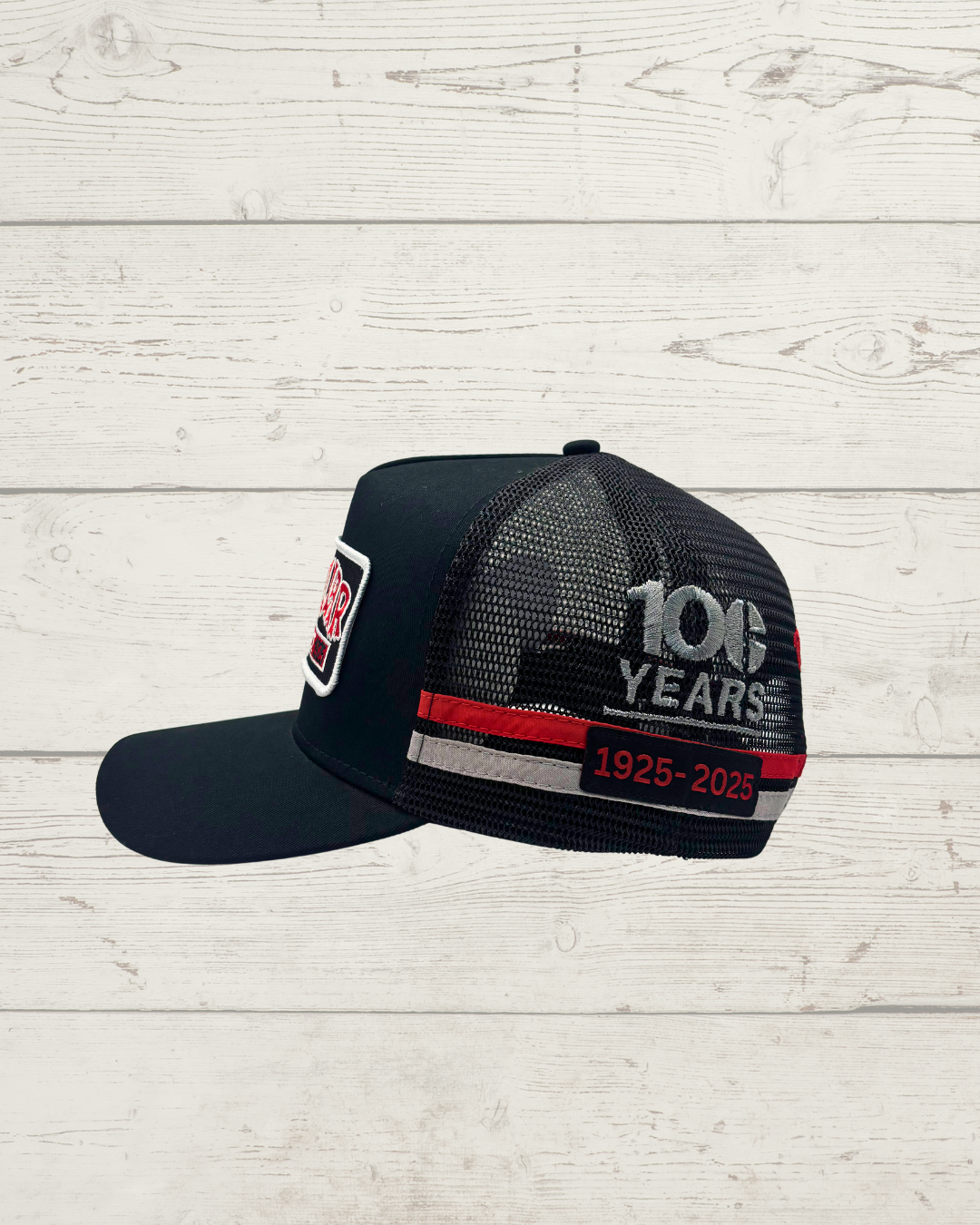 100 Year Caterpillar Trucker Cap