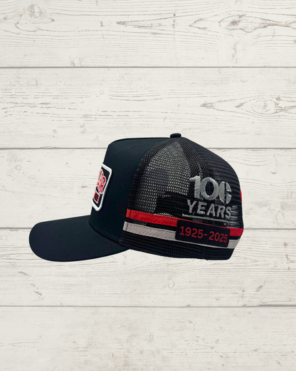100 Year Caterpillar Trucker Cap