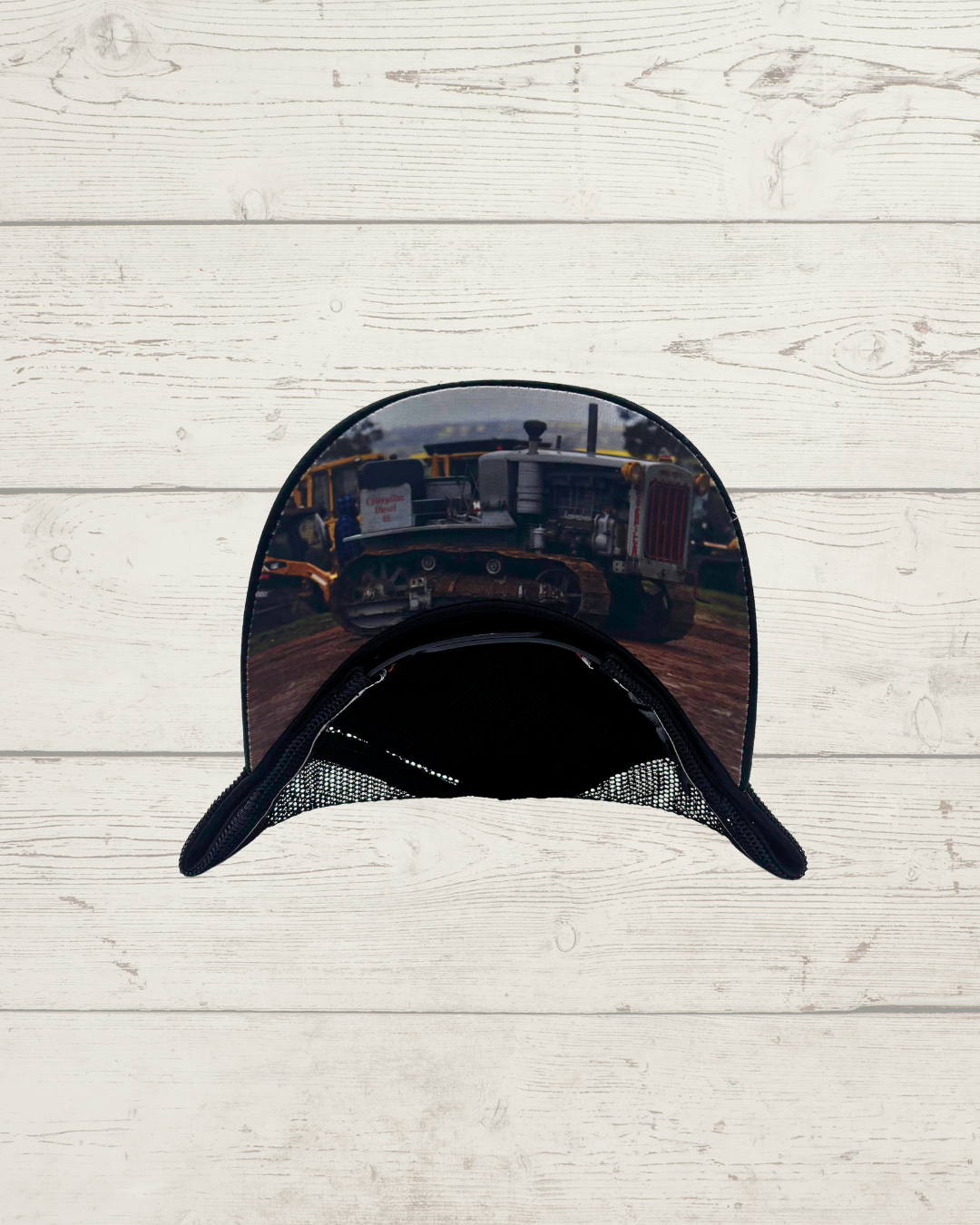 100 Year Caterpillar Trucker Cap