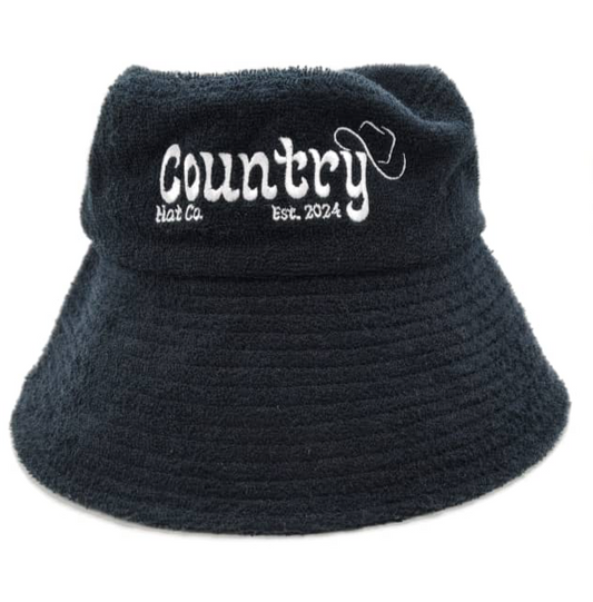 Country Hat Co Bucket Hat (Black)