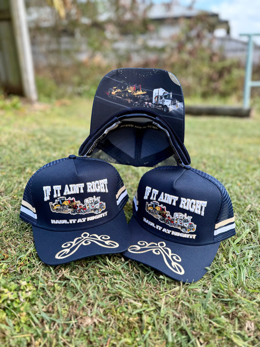 If It Aint Right Trucker Hat (Navy)