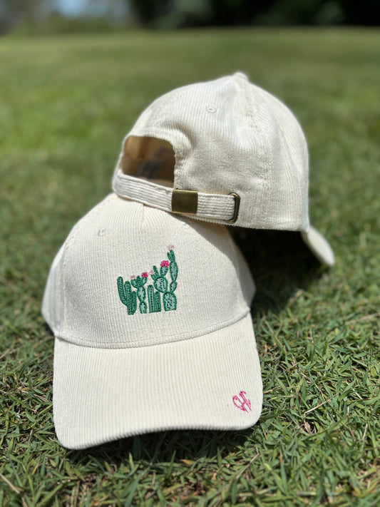 Brand Em Corduroy Cactus Ladies Cap