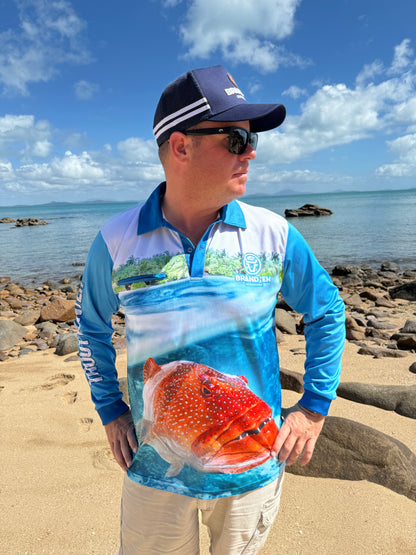 Trout Hunter Long Sleeve Fishing Shirt