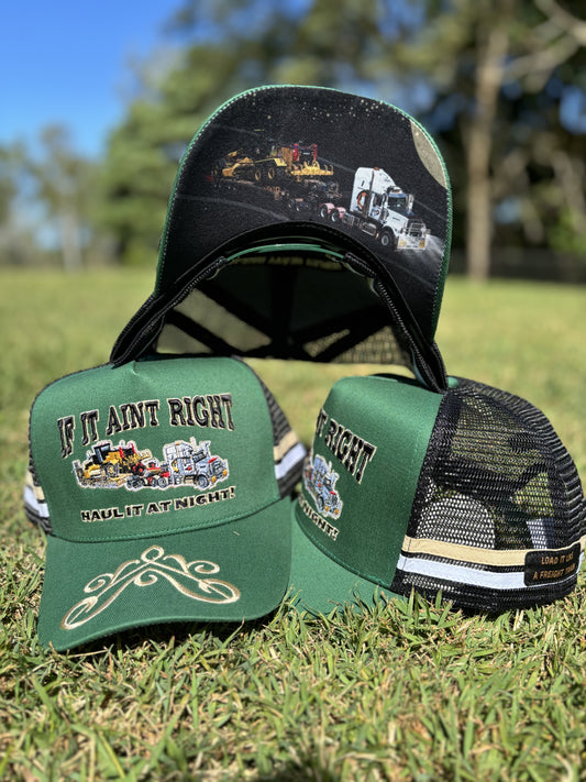 If it Aint Right Green Trucker Hat