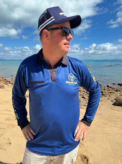 Certified Motorboater Long Sleeve Fishing Shirt