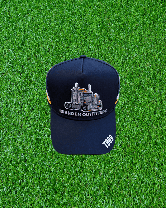 Brand Em Trucking Brad Trucker Cap (Prime Mover)