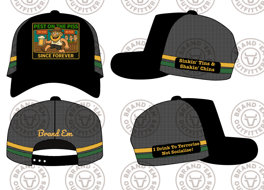 Pest on the Piss Trucker Cap