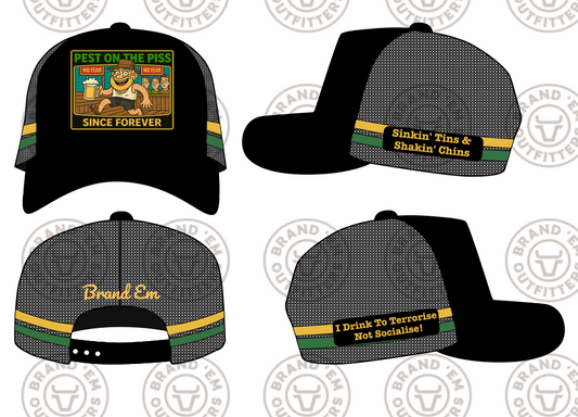 Pest on the Piss Trucker Cap