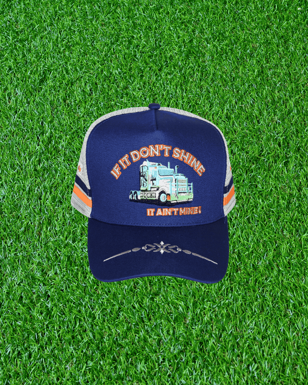 If It Don't Shine Trucker Cap BLUE